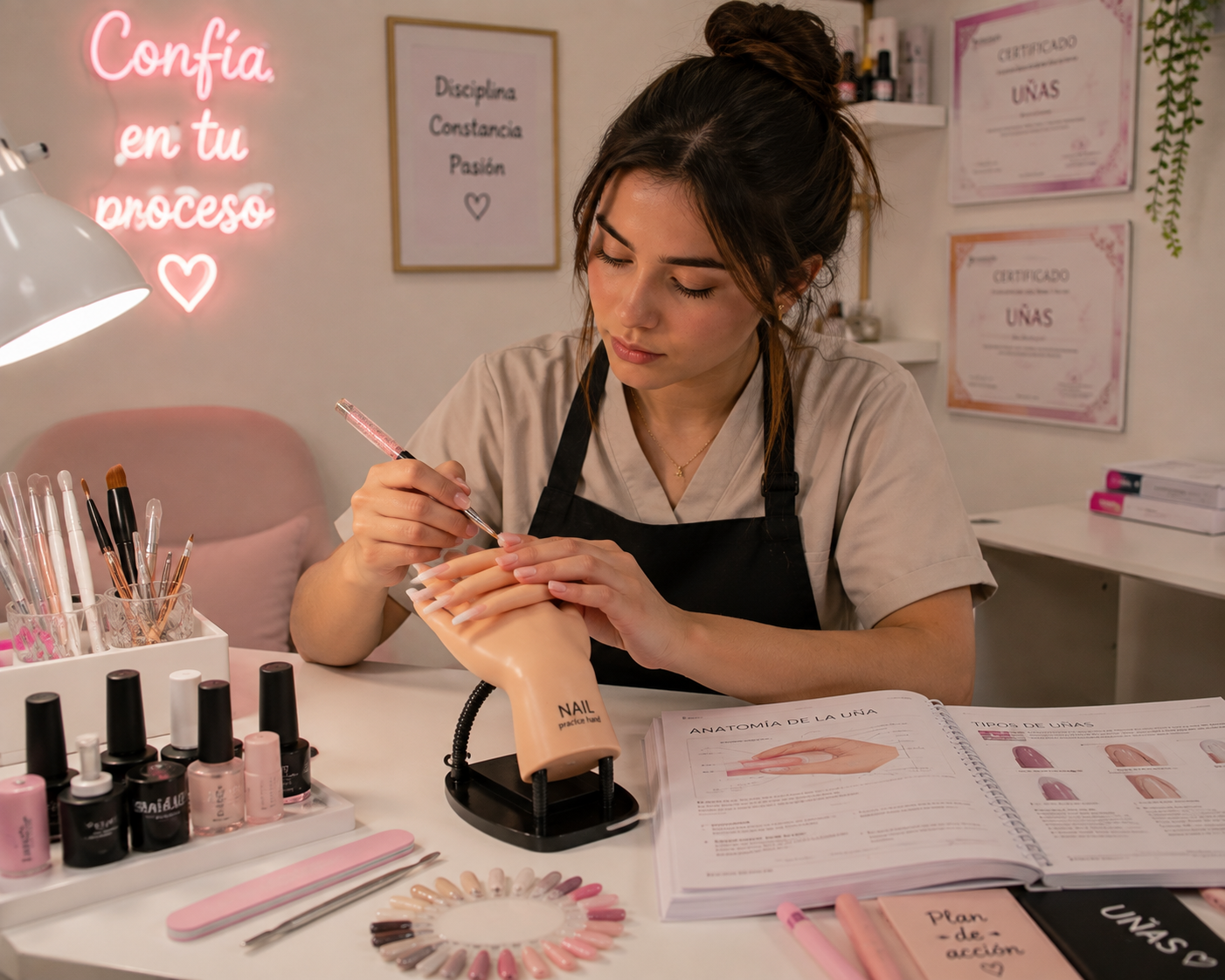 Formación en manicura